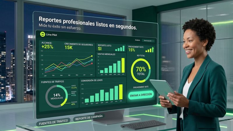 Reportes profesionales con Lime Pilot